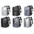 Large-capacity Waterproof Expandable Hard Shell Backpack with USB Charging Hole(161 Black)