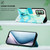 For Itel P38 / S17 / Vision3 PT003 Marble Pattern Flip Leather Phone Case(Green)