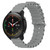 For Xiaomi MI Watch S1 Pro 22mm Ocean Style Silicone Solid Color Watch Band(Grey) For Xiaomi MI Watch S1 Pro 22mm Ocean Style Silicone Solid Color Watch Band(Grey)
