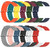 For Amazfit GTS 2 20mm Ocean Style Silicone Solid Color Watch Band(Green)