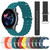 For Amazfit GTR 3 Pro 22mm Ocean Style Silicone Solid Color Watch Band(Green)