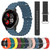 For Garmin Venu 2 Plus 20mm Ocean Style Silicone Solid Color Watch Band(Dark Blue)