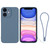For iPhone 11 Silicone Phone Case with Wrist Strap(Grey Blue) For iPhone 11 Silicone Phone Case with Wrist Strap(Grey Blue)