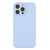 For iPhone 14 Pro Silicone Phone Case with Wrist Strap(Light Blue)