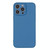 For iPhone 14 Pro Max Silicone Phone Case with Wrist Strap(Blue)
