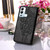 For Infinix Hot 12i X665 Embossed Butterfly Flip Leather Phone Case(Black)