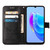 For Tecno Spark 9 Pro/Spark 9T Embossed Butterfly Flip Leather Phone Case(Black)