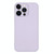 For iPhone 12 Pro Silicone Phone Case with Wrist Strap(Light Purple)