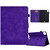 For iPad Air 2022 / 2020 10.9 Embossed Smile Flip Tablet Leather Smart Case(Purple)