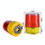 Night Solar Safety Warning Flash Light, Specification:04 Magnet(Green)