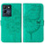 For Infinix Note 12 G96 Embossed Butterfly Flip Leather Phone Case(Green) For Infinix Note 12 G96 Embossed Butterfly Flip Leather Phone Case(Green)