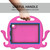 For iPad Pro 11 2018 / 2020 / 2021 Octopus Style EVA + PC Tablet Case with Strap(Rose Red)
