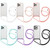 For iPhone 14 3 In 1 PC + TPU Transparent Phone Case(Purple)