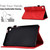 For Samsung Galaxy Tab A 8.0 2019 T290 Embossed Smile Flip Tablet Leather Case(Red)