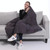 Multifunctional Heating Blanket USB Electric Blanket Outdoor Warm Electric Heating Shawl(Gray)