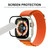 For Apple Watch Ultra 49mm ENKAY 2 in 1 PC Case + Full Coverage 9H Tempered Glass Film(Black)