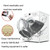 Home Physiotherapy Heating Pad Electric Heating Blanket, Size: 60x30cm, Plug Type: UK Plug(Dark Gray)