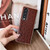 For Samsung Galaxy Z Fold3 5G Genuine Leather Ostrich Texture Nano Plating Phone Case(Coffee)
