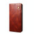 For Samsung Galaxy A04 4G Oil Wax Crazy Horse Texture Leather Phone Case(Brown)