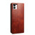 For Samsung Galaxy A04 4G Oil Wax Crazy Horse Texture Leather Phone Case(Brown)