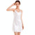Sexy V-neck Lace Edge Short Sling Skirt Pajamas, Size:L(White) Sexy V-neck Lace Edge Short Sling Skirt Pajamas, Size:L(White)