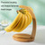 Bamboo Banana Rack Kitchen Fruit Storage Rack Living Room Shelf(Wood Color)