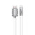 WK WDC-186 Qjie Series 6A USB to 8 Pin Ultra-fast Charging Data Cable, Length: 1m (White)