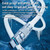 WK WDC-186 Qjie Series 6A USB to 8 Pin Ultra-fast Charging Data Cable, Length: 1m (White)
