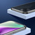 For iPhone 14 Pro Four Corners Shockproof Metal Frame Phone Case(Purple)