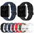 For OPPO Watch 3 Pro Solid Color Soft Silicone Watch Band(Dark Green)