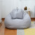 Lazy Sofa Bean Bag Chair Fabric Cover, Size: 90x110cm(Star Gray) Lazy Sofa Bean Bag Chair Fabric Cover, Size: 90x110cm(Star Gray)