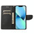 For iPhone 14 Plus Butterfly Embossed Horizontal Flip Leather Phone Case (Black)