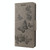 For iPhone 14 Butterfly Embossed Horizontal Flip Leather Phone Case (Grey)