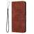 For Infinix Note 12 G96 Skin Feel Heart Pattern Leather Phone Case(Brown)
