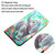 For Samsung Galaxy A51 Colored Drawing Leather Phone Case(Elephant)