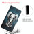 For Samsung Galaxy A40 Colored Drawing Leather Phone Case(Earphone Elephant) For Samsung Galaxy A40 Colored Drawing Leather Phone Case(Earphone Elephant)