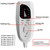 60W  Electric Feet Warmer For Women Men Pad Heating Blanket AU Plug 240V(Silver Gray)