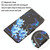 For Samsung Galaxy A71 Colored Drawing Leather Phone Case(Blue Butterfly)