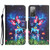 For Samsung Galaxy S20 FE Colored Drawing Leather Phone Case(Bottle Butterfly)