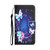 For Samsung Galaxy A33 5G Colored Drawing Leather Phone Case(Butterfly)