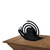 2 PCS Snail Shape Mosquito Coil Tray Fireproof Mosquito Coil Rack(Black)