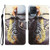 For OPPO A16 Colored Drawing Leather Phone Case(Tiger)