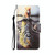 For OPPO A16 Colored Drawing Leather Phone Case(Tiger)