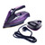 2400W Household Wireless Iron Handheld Steam Iron Garment Steamer,EU Plug(Purple)