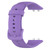 For OPPO Watch 3 Pro Solid Color Soft Silicone Watch Band(Purple) For OPPO Watch 3 Pro Solid Color Soft Silicone Watch Band(Purple)