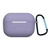 Earphone Silicone Protective Case with Buckle For AirPods Pro 2(Lavender Purple)