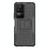 For Xiaomi Redmi K40S Tire Texture TPU + PC Phone Case with Holder(Black)