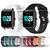 For Xiaomi Haylou Solar LS01 19mm Cross Textured Silicone Watch Band(White)