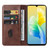 For vivo S10e / V23e Magnetic Closure Leather Phone Case(Brown)