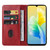 For vivo S10e / V23e Magnetic Closure Leather Phone Case(Red)